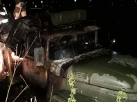 На Львівщині згорів автомобіль Міноборони: внаслідок пожежі загинув чоловік, ще один отримав опіки