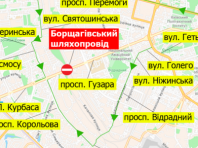 На частині Борщагівського шляхопроводу завтра повністю відкриють рух