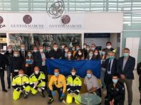 Українські медики завершили місію в Італії та повертаються додому