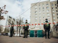 Спалах COVID-19 під Києвом: Нацгвардія взяла під охорону гуртожиток у Вишневому