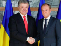 Петро Порошенко привітав Дональда Туска із днем народження