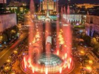 Фонтани розпочнуть роботу на День Києва