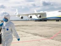 До Києва прибув літак зі 111,5 тоннами медичного вантажу з Китаю