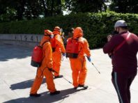 Парк Вічної Слави дезінфікують щогодини [Фото]