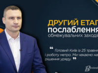 Мер Києва розповів, які послаблення карантину будуть після 25 травня