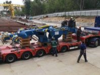 Італія надіслала необхідні механізми для будівництва метро на Виноградар [Фото]
