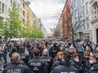 У Берліні більше тисячі людей вийшли на першотравневу маніфестацію