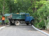Погода вносить корективи у ремонти міжквартальних проїздів на Солом’янці