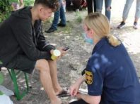 Рятувальники розповіли про психологічну допомогу постраждалим від вибуху на Позняках [Фото]