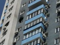 У Києві горіла елітна висотка