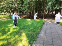 На Святошині парки обробили від кліщів [Фото]