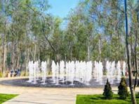 У Сирецькому парку запустили роботу фонтанів
