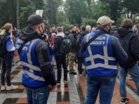 У центр Києва стягнули поліцейських і нацгвардійців