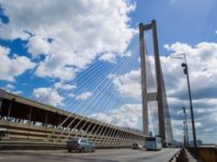 У КМДА попередили про обмеження руху транспорту на з’їзді з Південного мосту