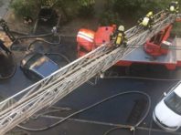 На Троєщині врятували з пожежі трьох людей