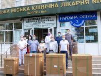 Лікарні Києва отримали від благодійників п’ять апаратів штучної вентиляції легень