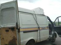 Розбійники підірвали автомобіль «Укрпошти» та вкрали мішки з грошима