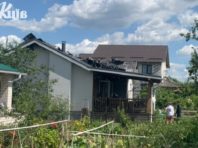 Вибух був не гучний: сусіди розповіли про пожежу будинку Шабуніна [Фото]
