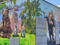 Технічні будівлі у Києві прикрасили героями мультфільмів  [Фото]