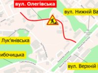 На Подолі обмежено рух однією вулицею