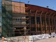 Павелко разом з нардепами проінспектував “реконструкцію” стадіону “Металург”