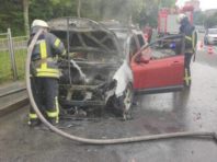 У Києві згорів ще один автомобіль