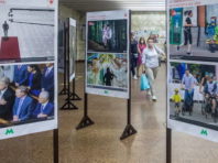 На центральній станції метрополітену до свята презентували фотовиставку [Фото]
