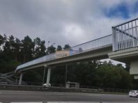 У Києві завершили ремонт пішохідного мосту