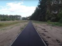 Пішохідну доріжку від Києва до Ірпеня облюбували велосипедисти