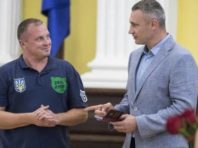 Віталій Кличко вручив 29-ти киянам нагороди до Дня Незалежності України