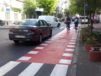 Для велосипедистів облаштували вулицю у центрі Києва