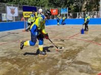 На Русанівці відкрили майданчик для хокею на роликах