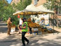 У Солом’янському районі провели рейд проти нелегальної торгівлі на 4 вулицях [Фото]