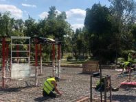 У Дніпровському районі завершують капітальний ремонт парку «Радунка» [Фото]