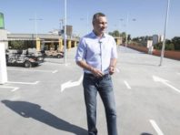 Кличко відкрив новозбудований паркінг у столичному зоопарку [Фото]