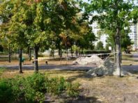 На лівому березі столиці збудують автоматизовану систему поливу для парку [Фото]