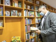 Кличко у День бібліотек відвідав сучасний бібліохаб на Троєщині [Фото]