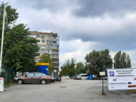 Біля станції метро «Героїв Дніпра» запрацював перехоплюючий паркінг