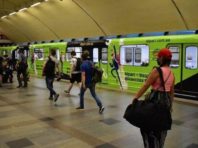 У київському метро курсує поїзд фінансової грамотності