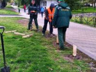 На Березняках встановили огородження від машин