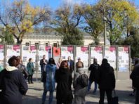 На Контрактовій площі у Києві розказують про репресованих археологів [Фото]