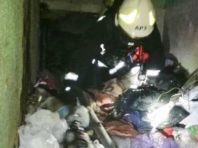 На Оболоні врятували жінку з пожежі
