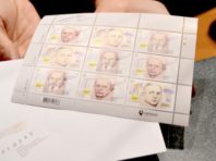 У столиці презентували поштові марки з українськими лицарями духу