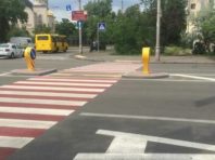 Цього року у Києві облаштували 62 острівця безпеки