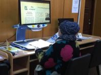 Столична бібліотека розповіла про послуги для читачів з вадами зору