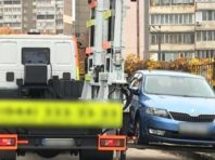 У Києві евакуювали автомобілі, які заважали рятувальникам   [Фото]