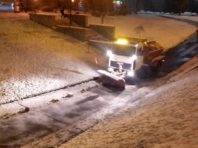 Вночі столичні дороги почистили від снігу