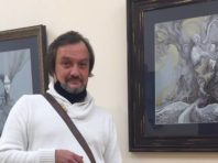 Твори київського художника та педагога демонструють у музеї Шолом-Алейхема [Фото]