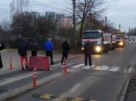 Міська влада звернеться в поліцію через перешкоджання будівництву Подільсько-Воскресенського мосту
