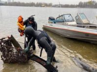 У Києві підводні мисливці натрапили на несподівану знахідку